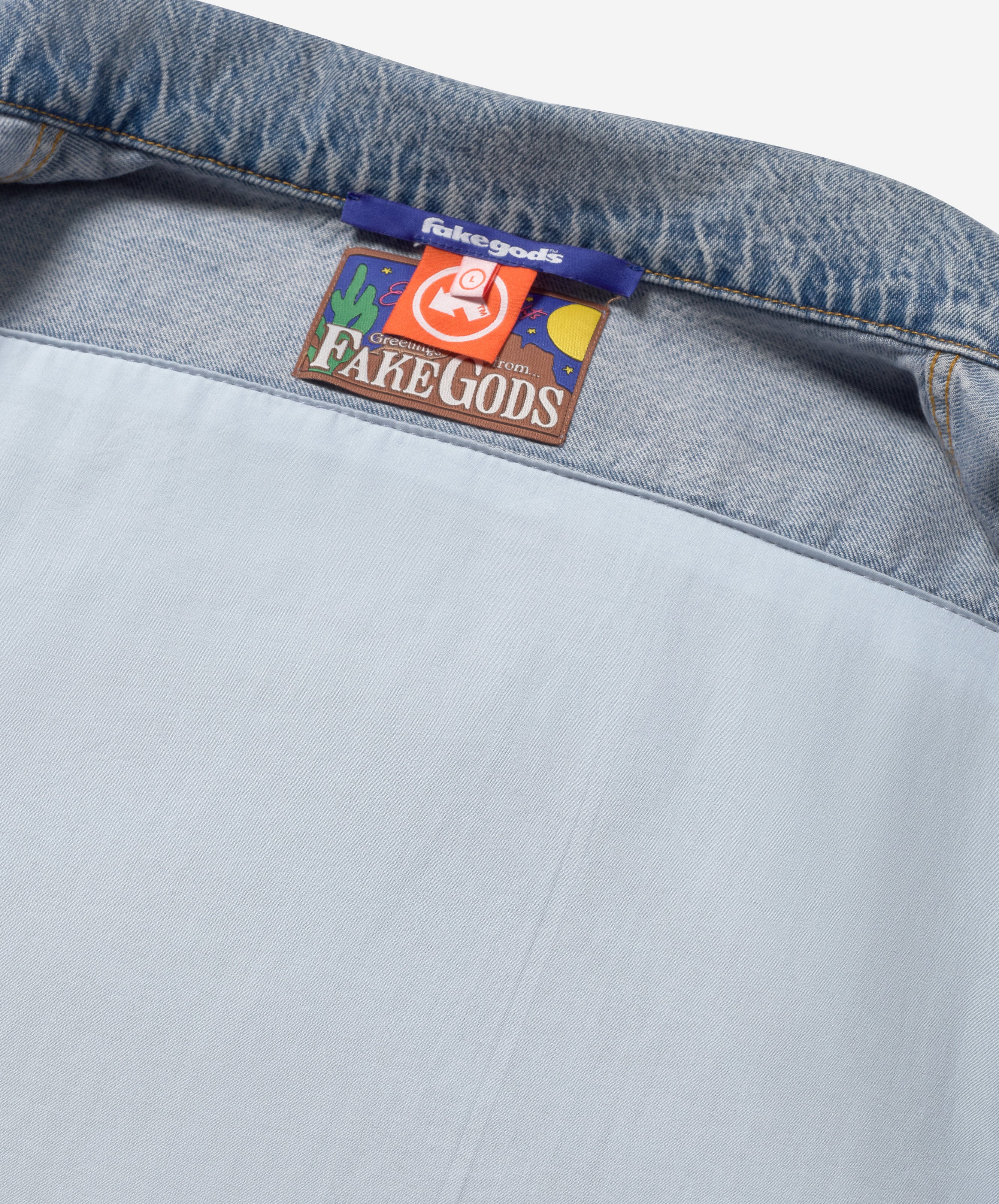 Tm Denim Jacket Light Blue