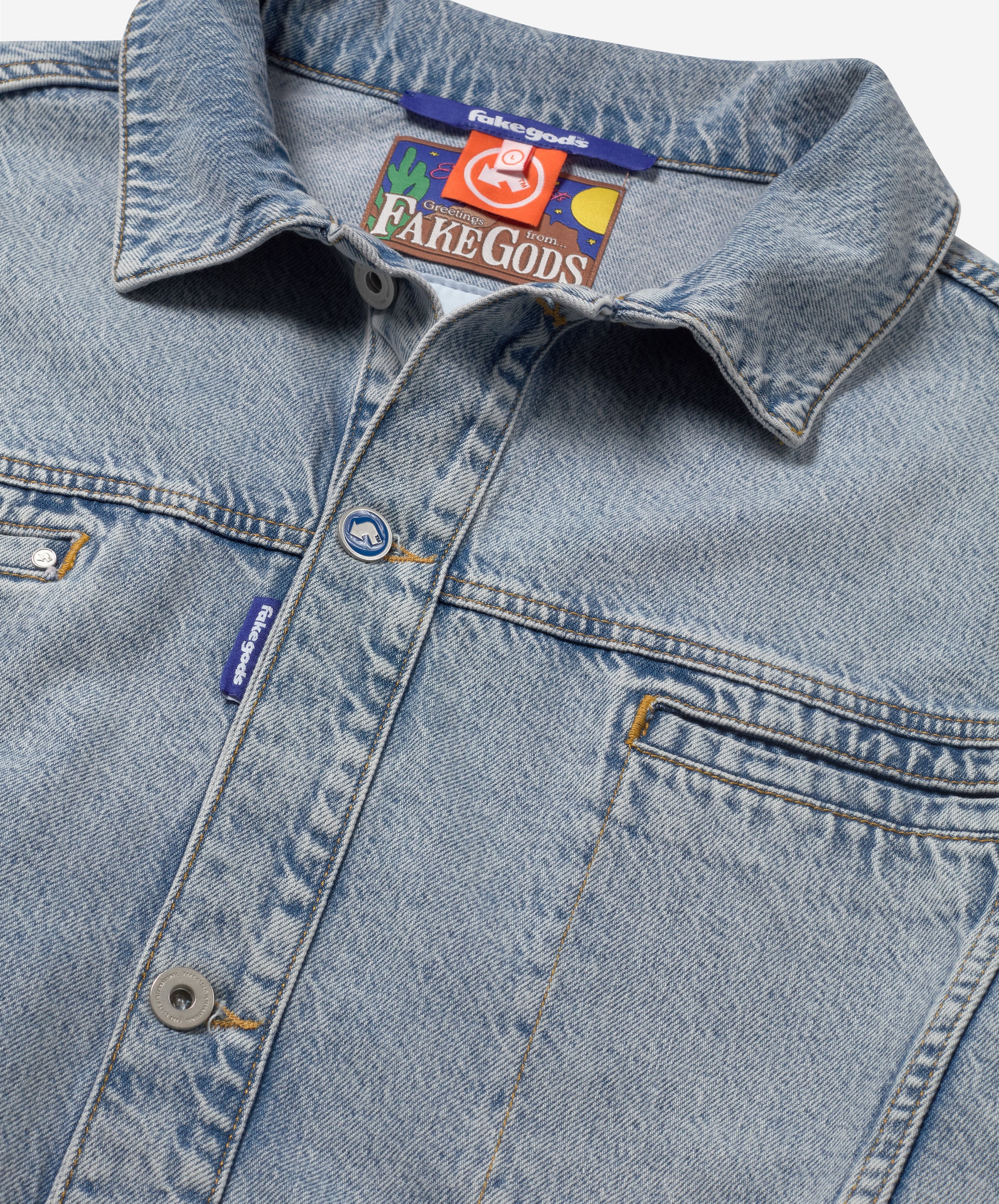 Tm Denim Jacket Light Blue