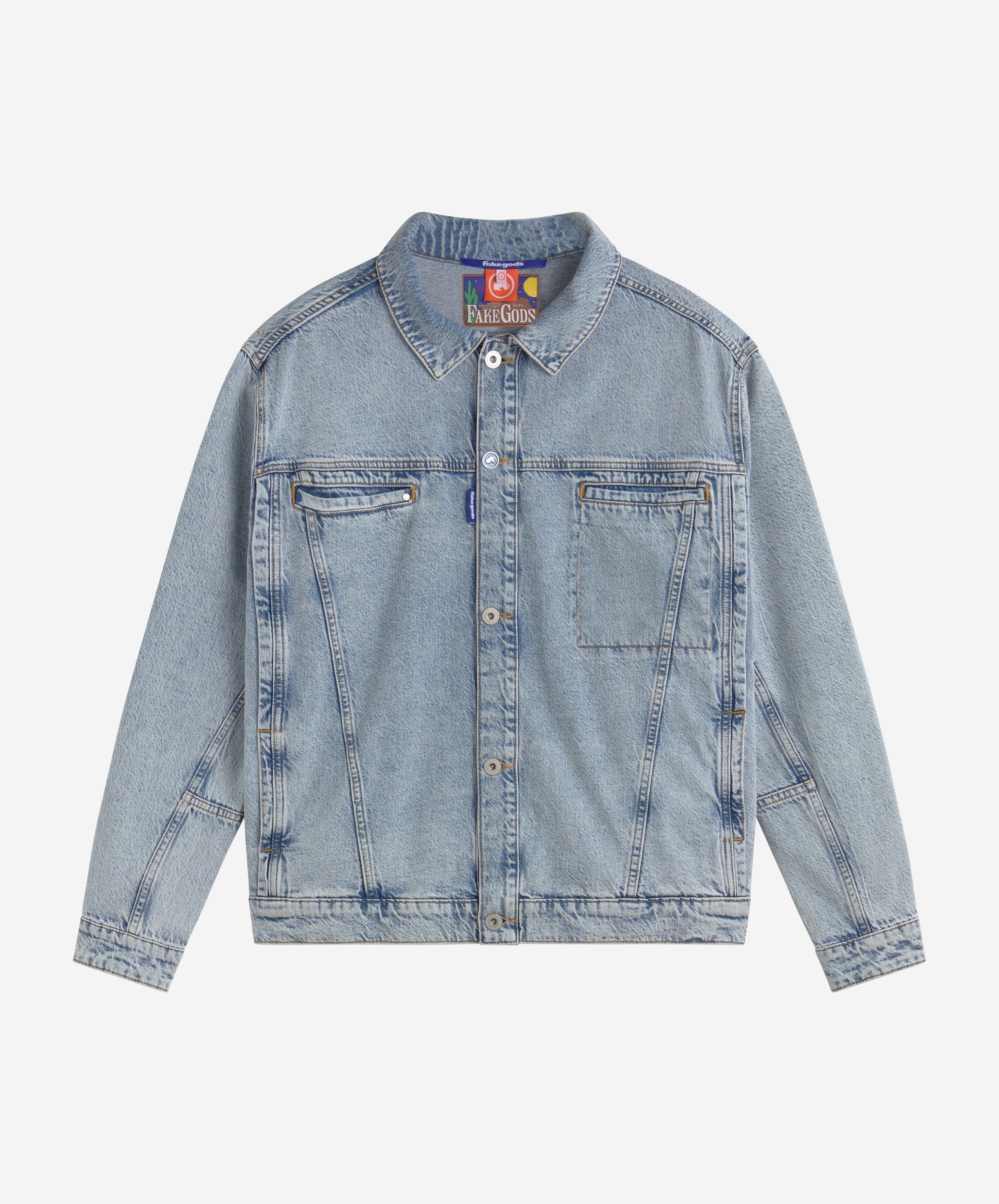 Tm Denim Jacket Light Blue