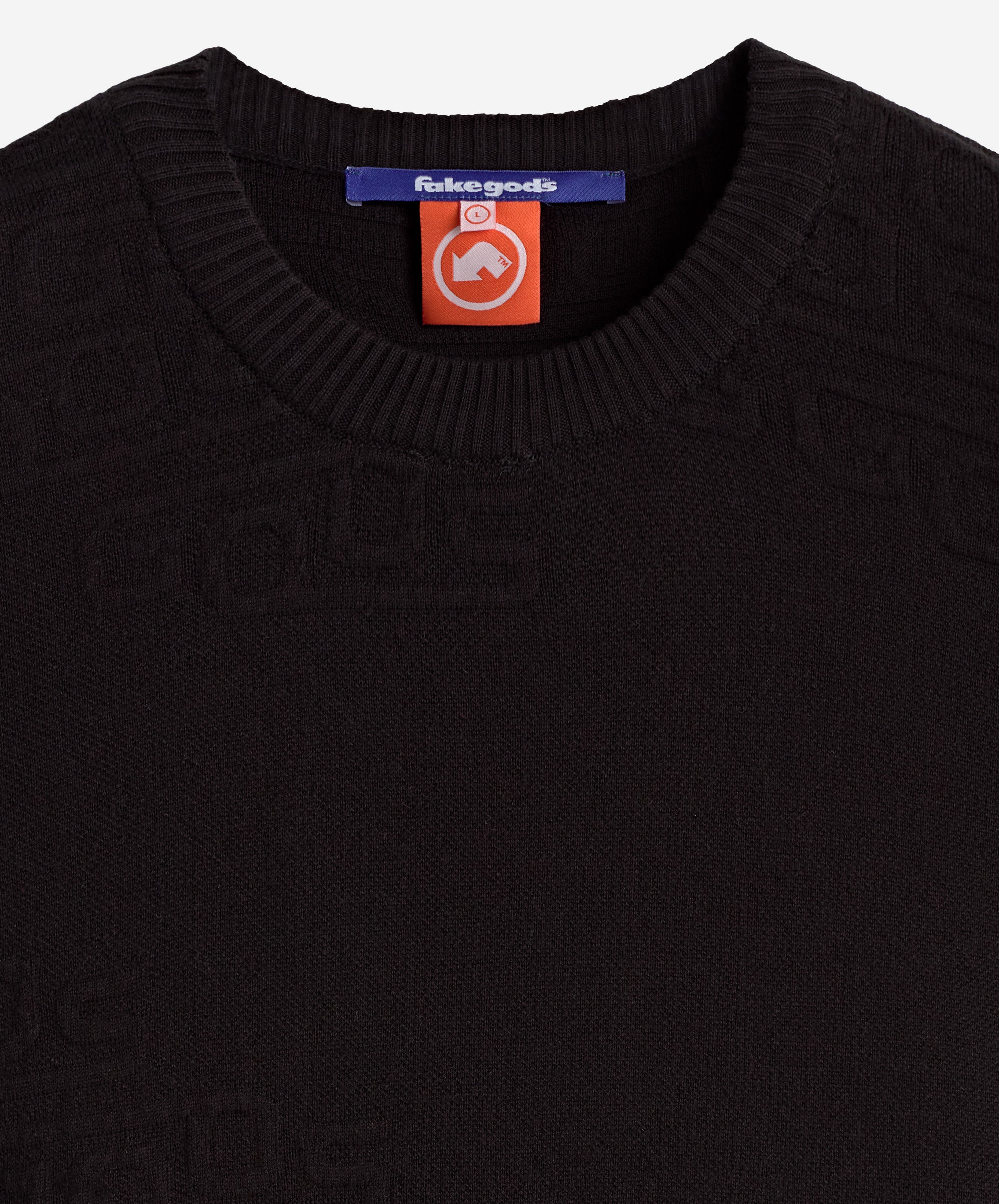 Pathway Knitted Sweater Black