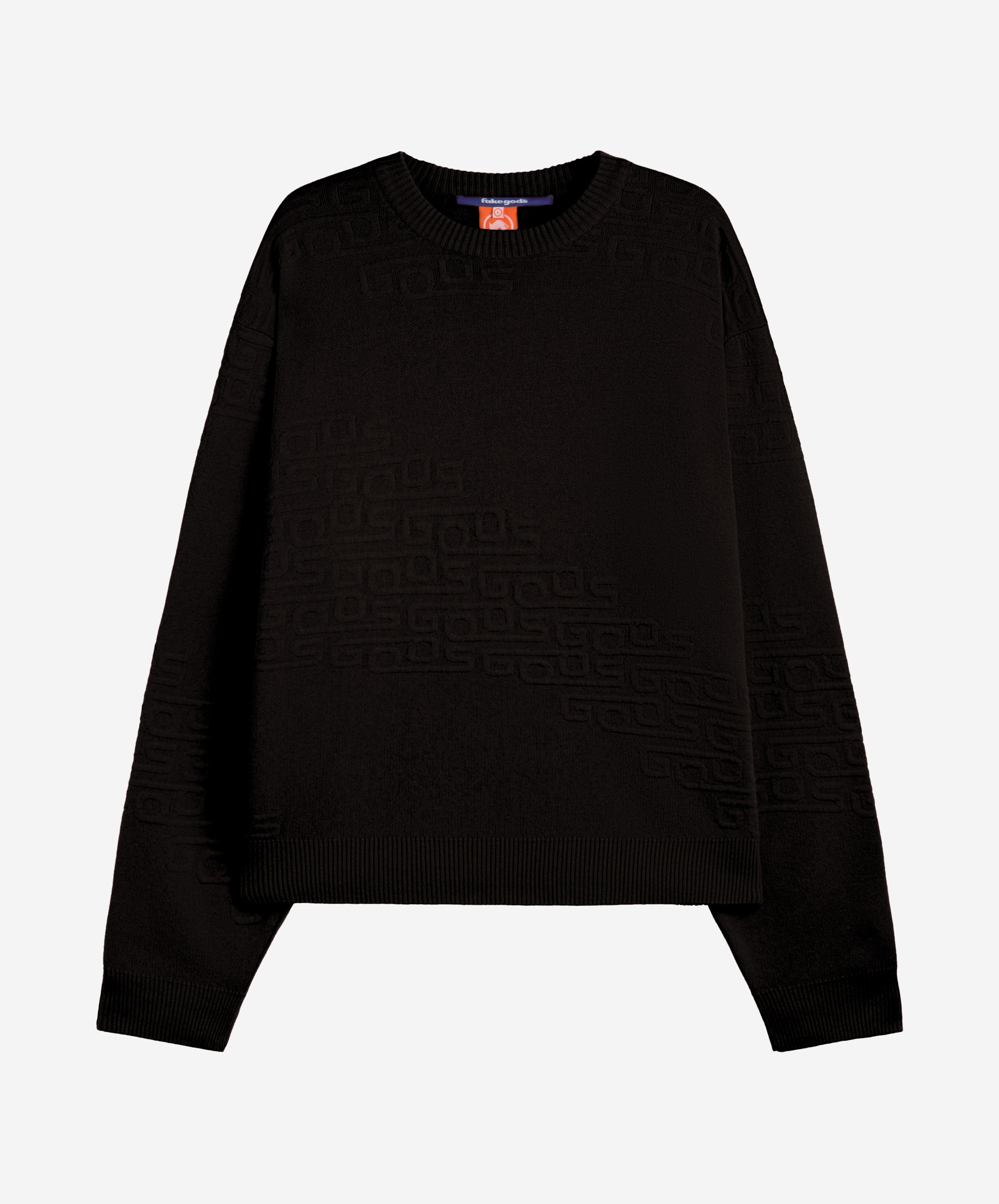 Pathway Knitted Sweater Black