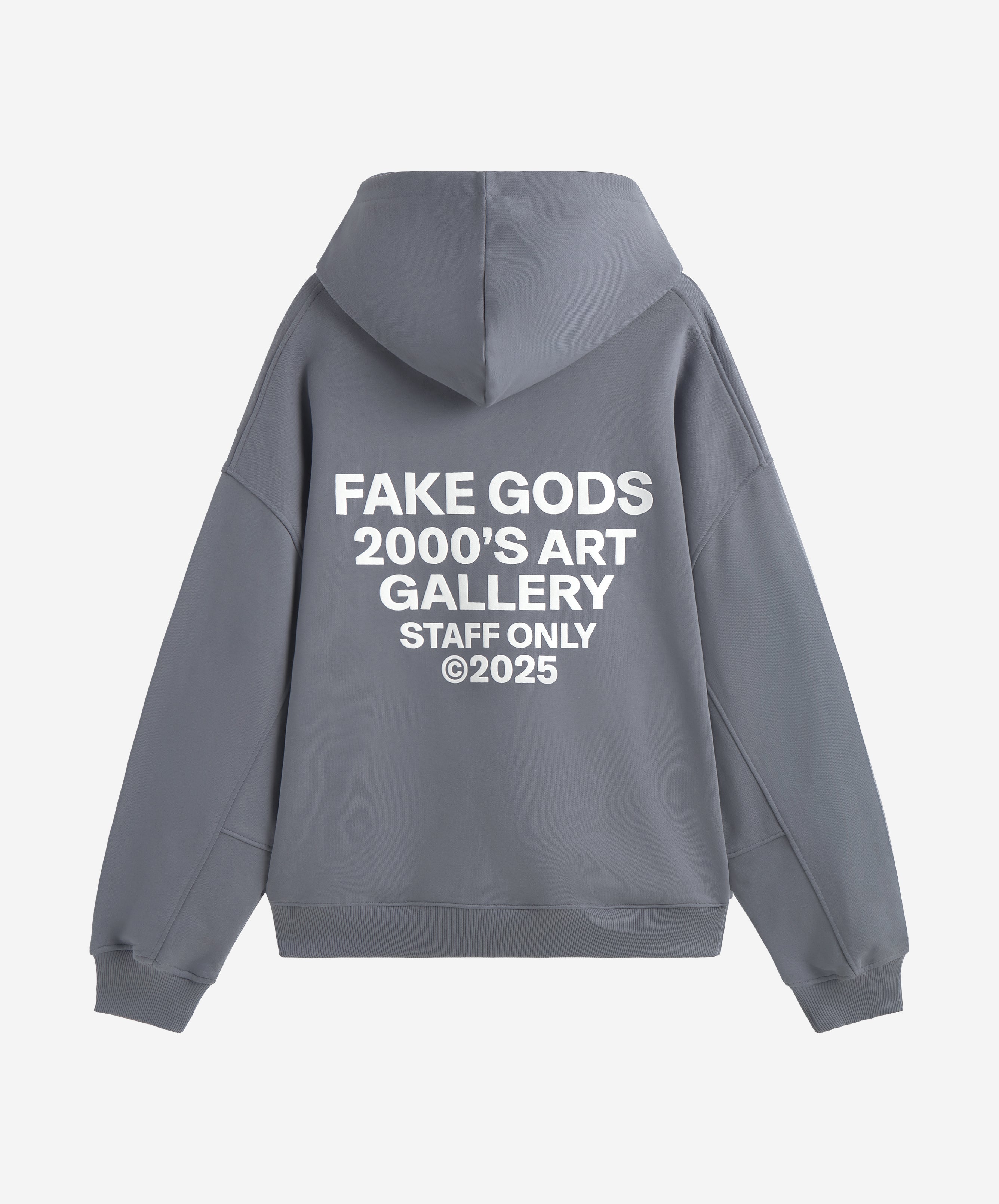 Staff Hoodie Blue Grey