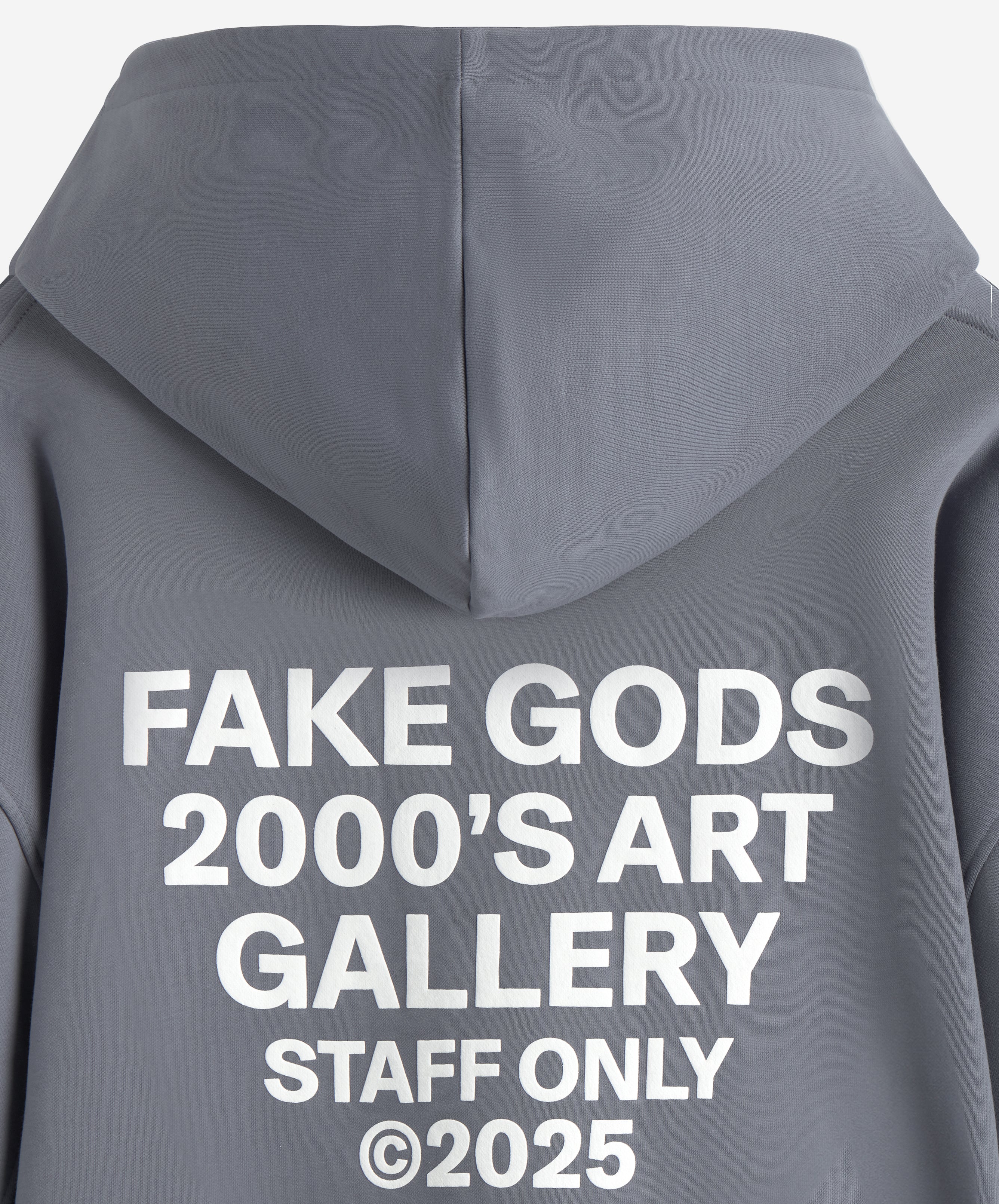 Staff Hoodie Blue Grey