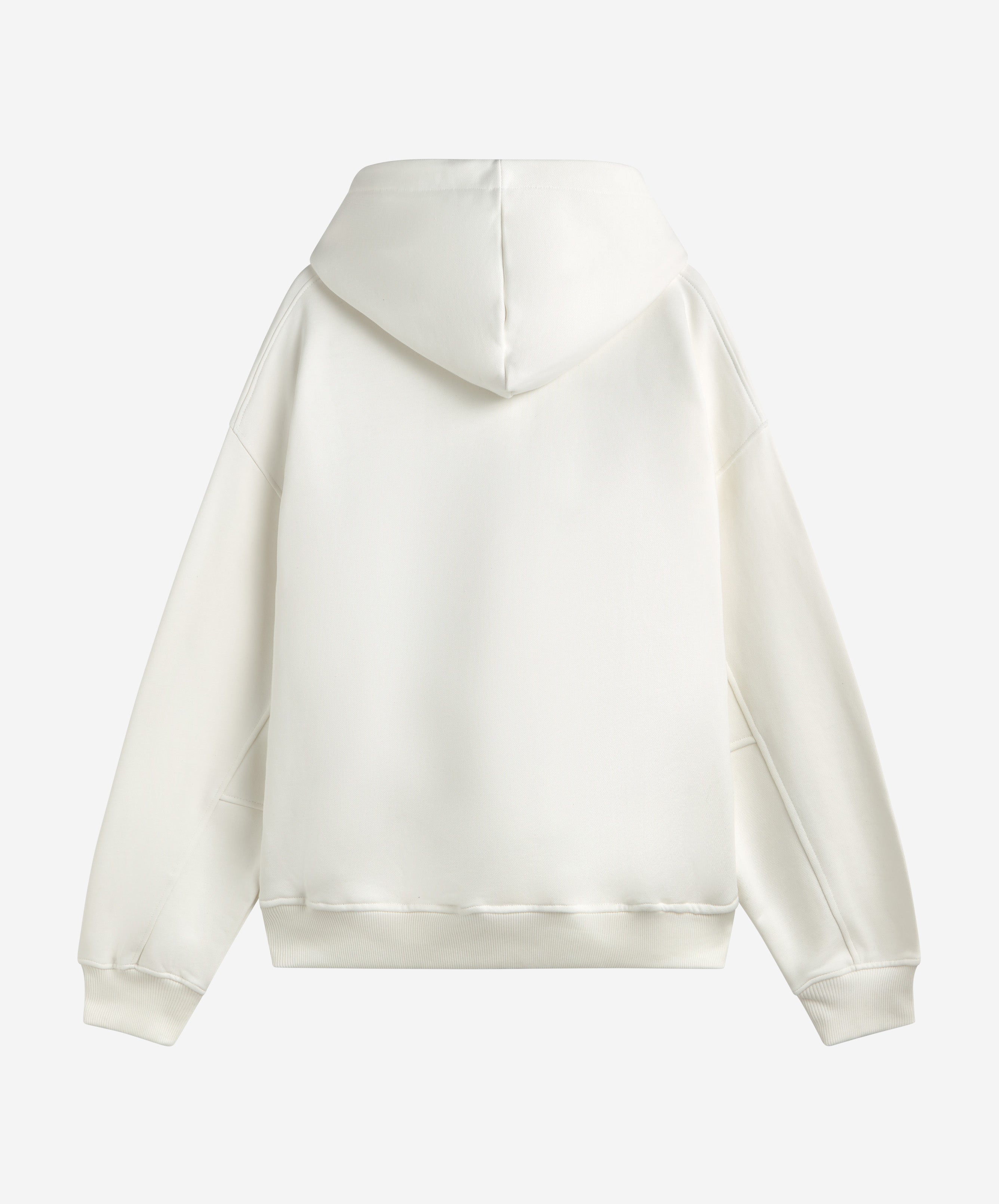 Solid Logo Hoodie Cream