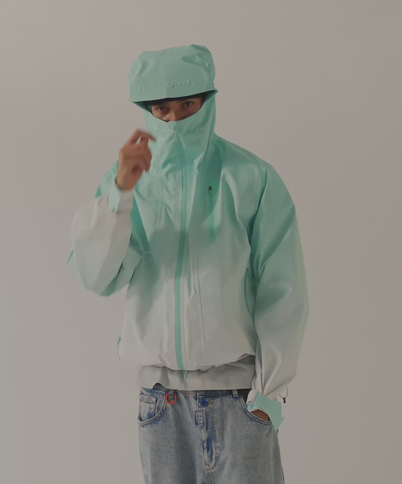 3-Layer Jacket Blue