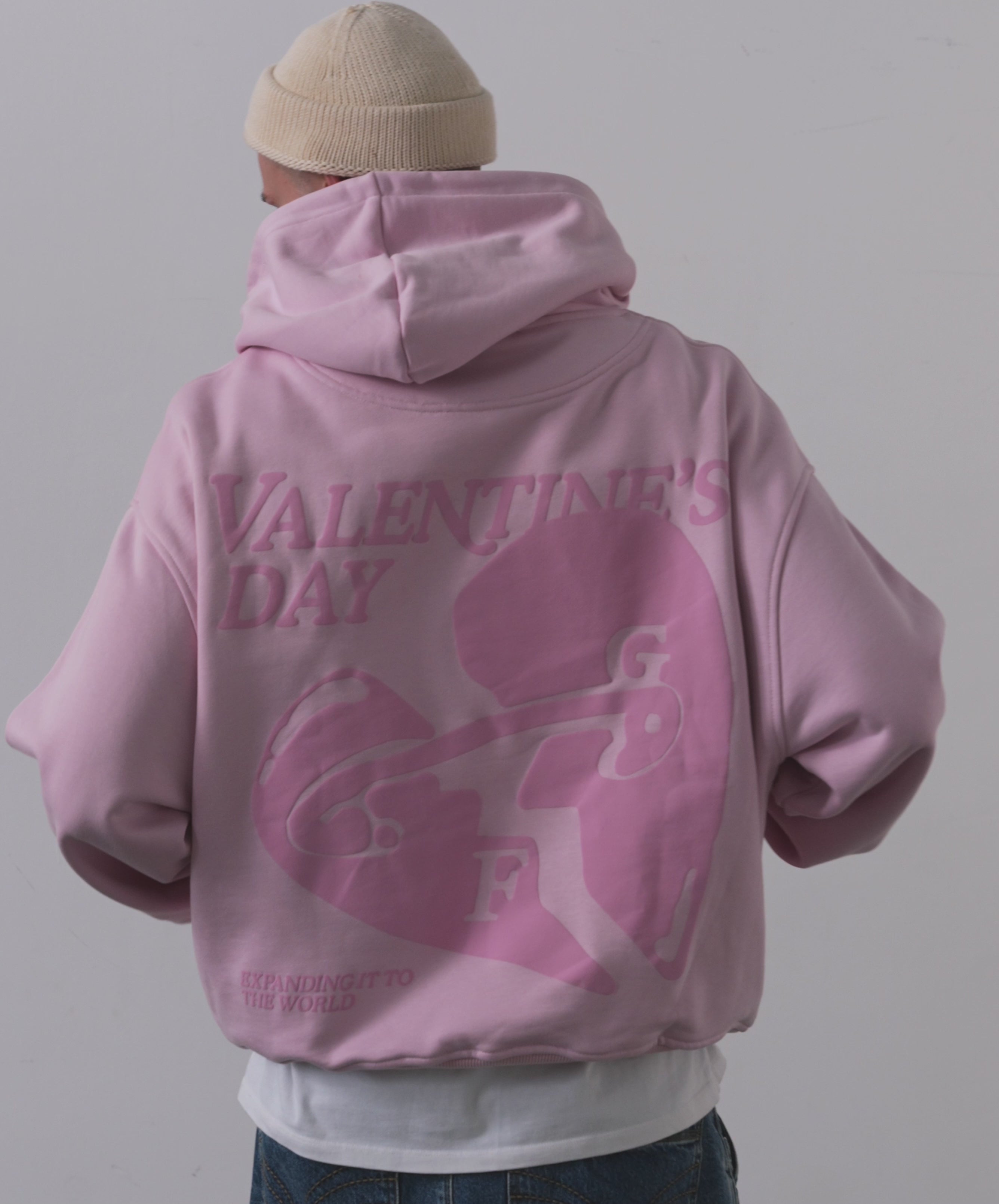 Valentine'S Hoodie Rose