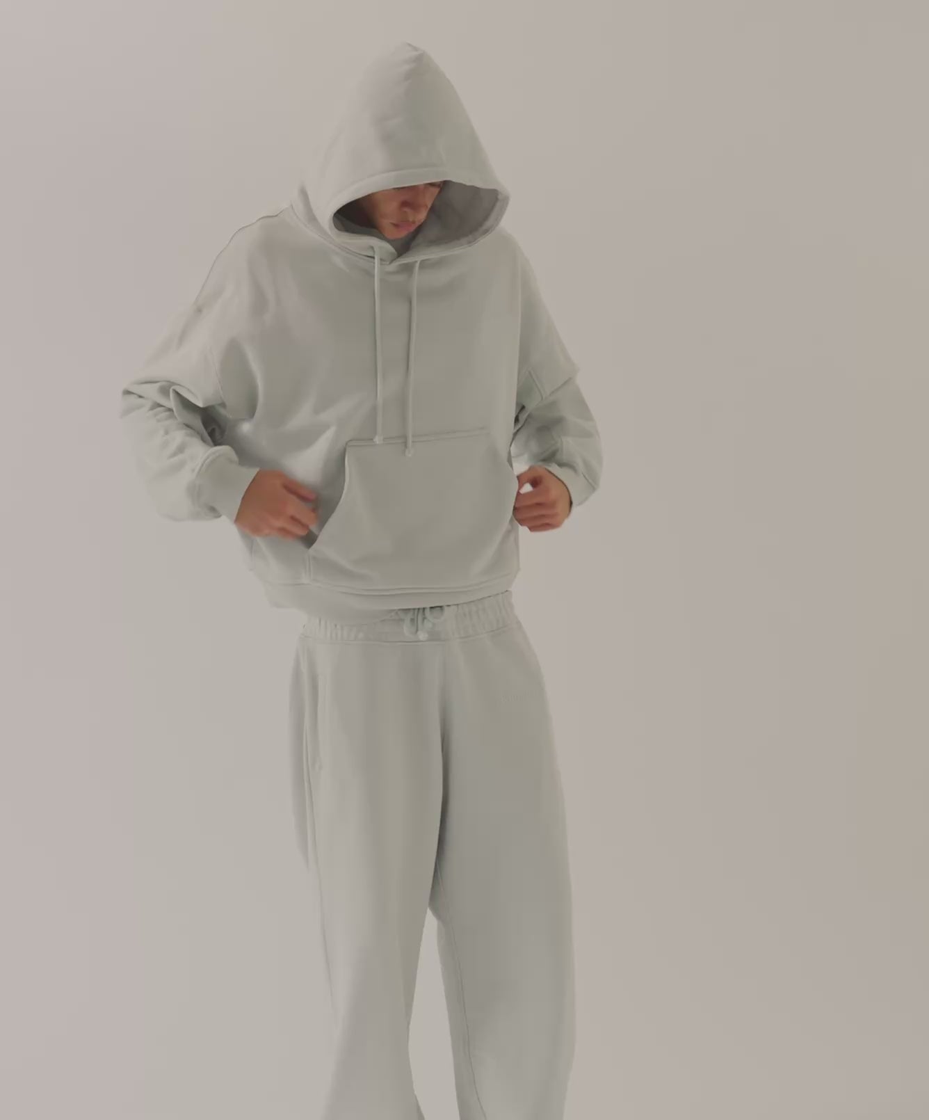 New Identity Hoodie Light Grey