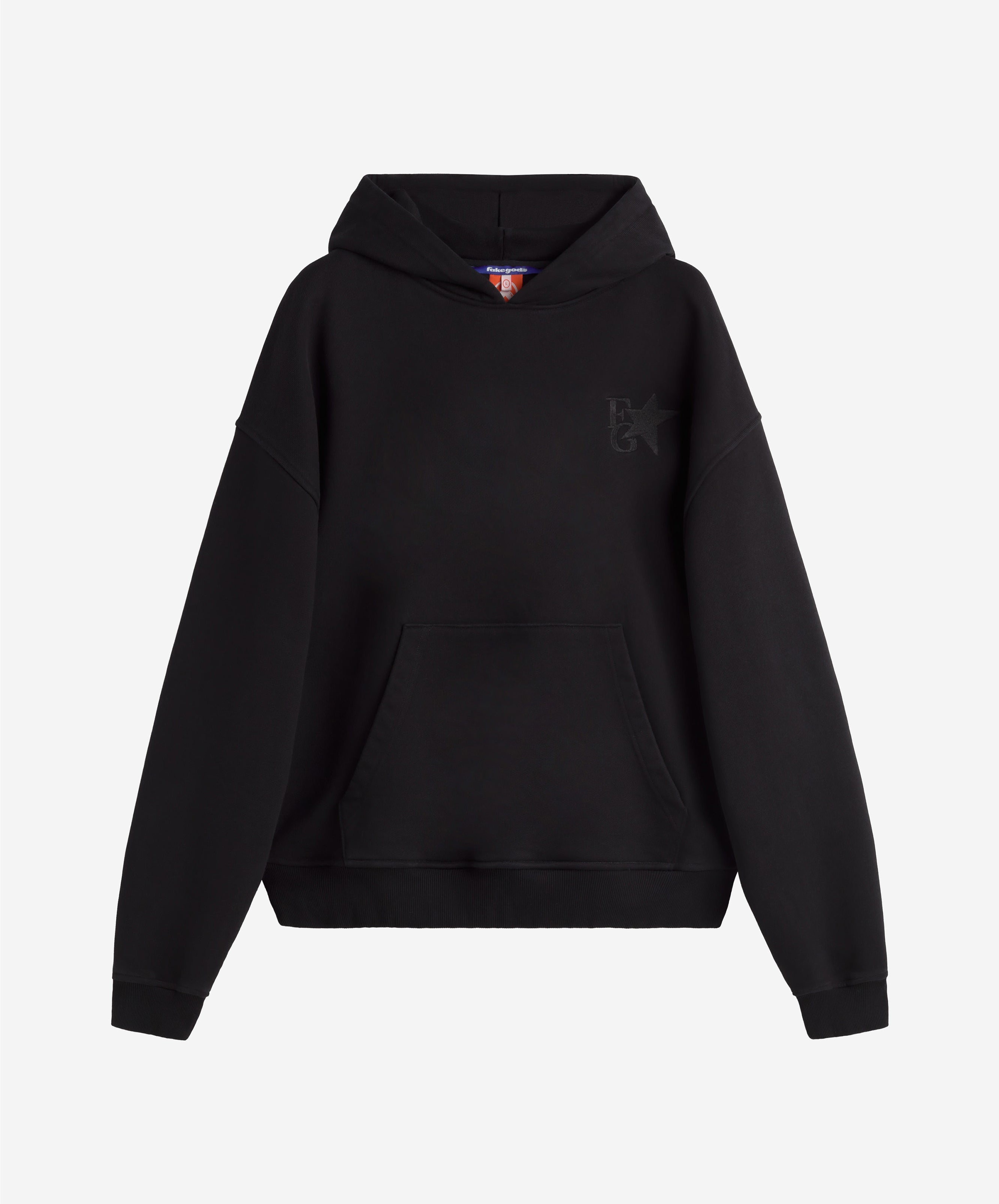 Star Hoodie Black